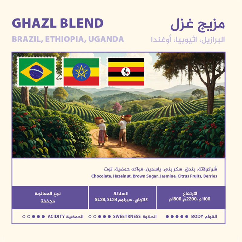 محمصة نهج ـ مزيج غزل